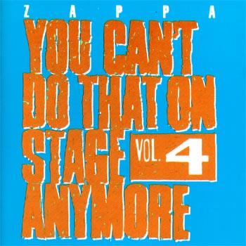 Cover des Mediums You Can't Do That On Stage Anymore Vol. 4 (Disc 2)