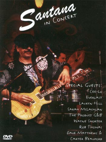 Cover des Mediums Santana In Concert